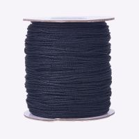 Ready Stock 128m 1.5mm Nylon Thread Round Chinese Knot Cord Rattail Macrame Shamballa Thread String