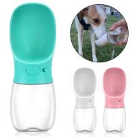 Outdoor Dog Cat Drinking Bowl Travel Pet Water Dispenser Feeder Pet Dog Water Bottle 350/550ML For Puppy Small Large Dogs