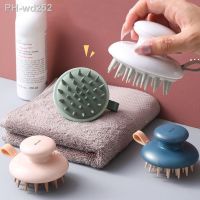 Silicone Shampoo Head Scalp Massage Brush Silicone Body Brush Hair Washing Comb Bath SPA Shower Brush Massage Brush Hair Brush