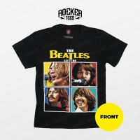 READY STOCK [1058] เสื้อยืด The Beatles-Let It Be - Black Baju Band Legen Rock