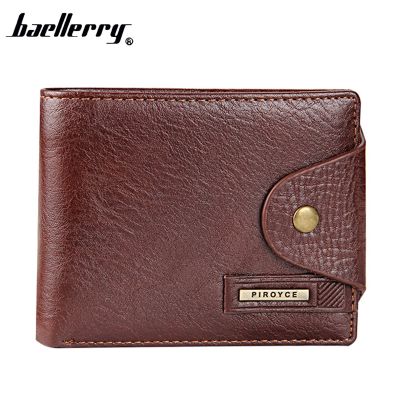 New Brand High Quality Short Mens Wallet With Coin Pocket Qualitty Guarantee Leather Purse For Male Restor Card Holder