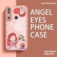 Angel Eyes Soft เคสโทรศัพท์สำหรับ Infinix Hot 8 Tecno Spark 4 Camon 12เคสแฟชั่น Snow White Square เลนส์ป้องกัน TPU ซิลิโคนกันกระแทกโทรศัพท์มือถือฝาหลัง Shell