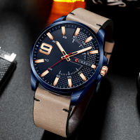 Brand Men Leather Business Watches CURREN Fashion Quartz Wristwatch Male Military Watch Mens Clock Relogio Masculino