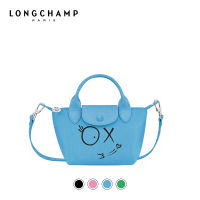 Original Longchamp กระเป๋าถือผู้หญิง X Andr É Co Branded Series ไนลอน Dragon Mini Dumpling กระเป๋าแบบพกพายาว Champ Messenger กระเป๋า Cross Body Longchamp ไหล่กระเป๋า Tote กระเป๋า