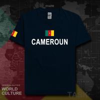 Cameroon men t shirt fashion 2018 jersey nation team 100 cotton t-shirt clothing tees country sporting CMR Cameroun Cameroonian