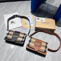 กระเป๋าสตรี BURBERRY ย้อนยุคแนวแฟชั่นกระเป๋าสะพายไหล่ (กล่องของขวัญ)