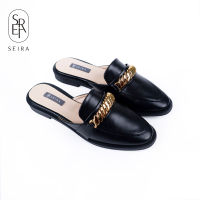 Seira - Sasha Loafers รองเท้าเปิดส้น หนัง PU รองเท้าผู้หญิง