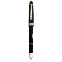 ~【Direct from Japan】 Montblanc Fountain Pen Black Gold YG WG Meister Stik