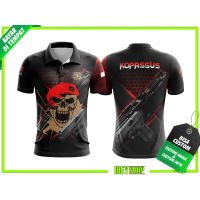 New Fashion Tni KOPASSUS Polo Shirt 05 Fullprint Custom 2023