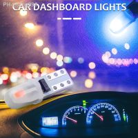 YSY 10PCS T5 LED Auto Car Led Bulbs No Polarity Dashboard Lamp 2-3014 SMD Door License Plate Light White Red Green Pink 12V DC