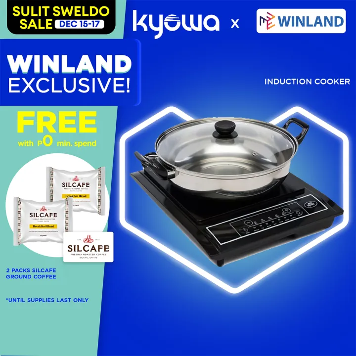 KYOWA by Winland Induction Cooker Stove with Pot Electric Stove KW3633