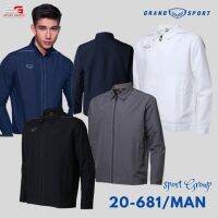 GRAND SPORT เสื้อแจ็คเก็ต ตัดต่อกุ๊นไหล่ ( ทรงผู้ชาย )JACKET 20681มีซับใน ของเท้100%