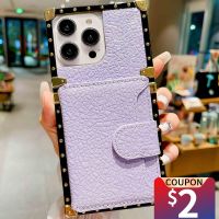 Luxury Leather Phone Case For iPhone 14 13 12 11 Pro Max X XS XR 8 7 6 6S Plus SE 2020 Wallet Card Holder Stand Back Cover Coque