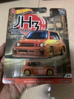 Hot Wheels Premium Car Japan Hystorics 3 (JH3) 85 Honda City Turbo II ล้อยาง รถสวย แพ็คสวย ของแท้ ลิขสิทธิ์แท้ โมเดล รถเหล็ก 1/64