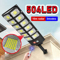 【เรือจากประเทศไทย】 8800W ไฟโซล่าเซลล์ Solar street light ชาร์จไฟอัตโนมัติตอนกลางวัน สว่างขึ้นอัตโนมัติเมื่อฟ้ามืด รีโมทคอนโทรล กันน้ำและป้องกันฟ้าผ่า