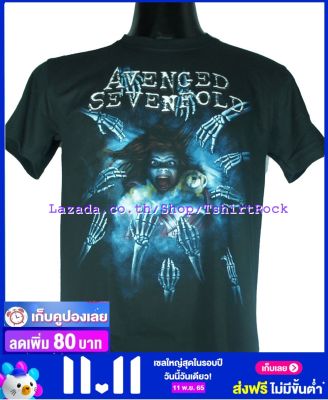 เสื้อวง AVENGED SEVENFOLD เสื้อยืดวงดนตรีร็อค เสื้อร็อค  A7x1400 ส่งจาก กทม.