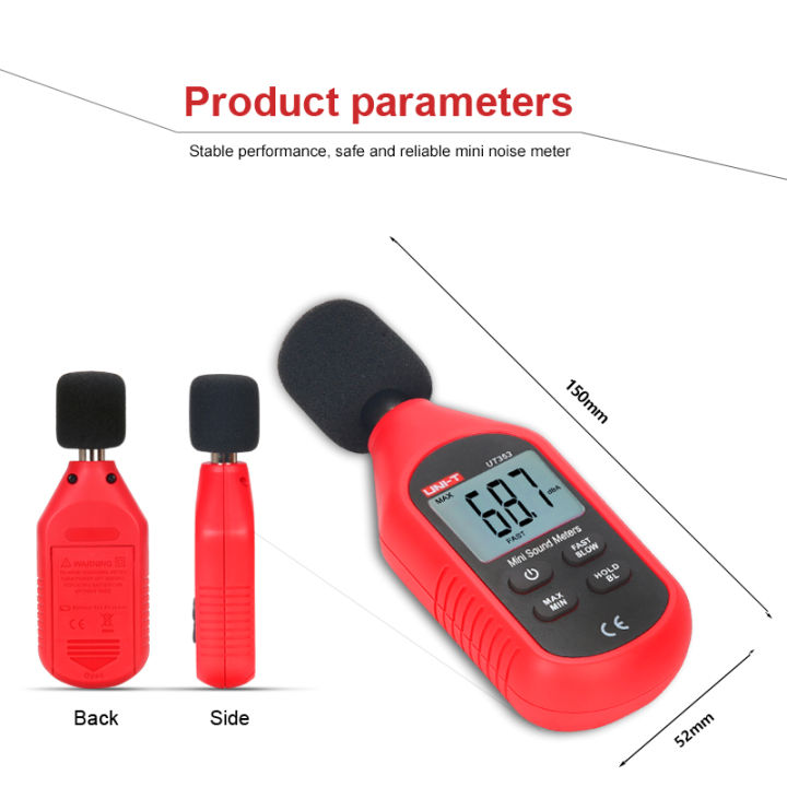 uni-t-ut353-portable-noise-measuring-instrument-db-meter-30-130db-lcd-mini-audio-sound-level-meter-decibel-monitor