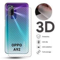 ฟิล์มติดหลังมือถือลายเคฟล่า สำหรับมือถือ รุ่น OPPO Reno3pro Reno5 Reno7z 5g  F9  F11pro  A92