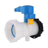 1Pc DN40/50/80 IBC Tank Butterfly Valve Plastic Sanitary Ball Valve 1000L Garden Agriculture Irrigation Faucet Ball Valve Plumbing Valves