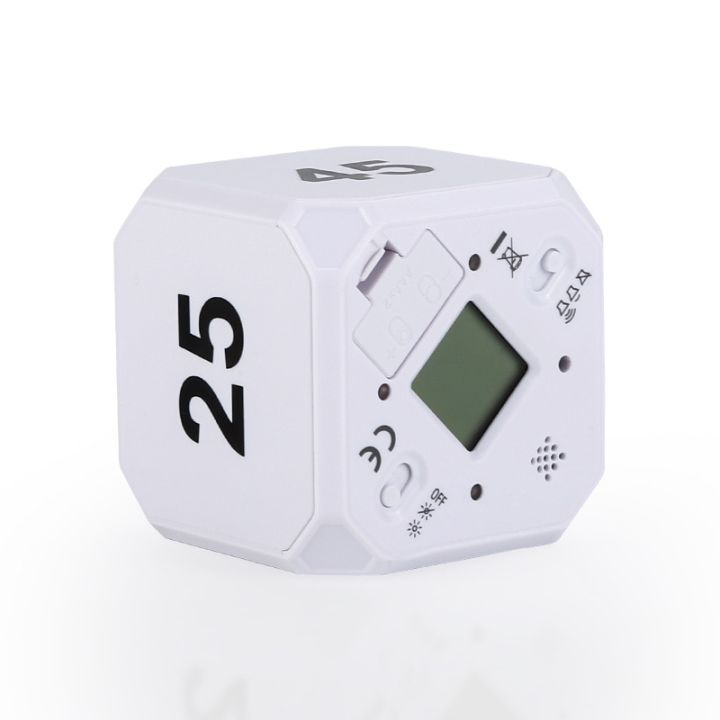 Cube Kitchen Timer Cubic Digital Countdown Timer Count Up for Cooking ...