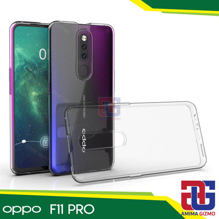 oppo f11 pro transparent back cover