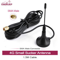 Gain 3DB GSM 3G 4G Small Sucker Antenna OMNI Car Aerial SMA Male Connector with1.5m Cable