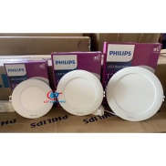 Đèn led âm trần Philips 12w dòng siêu mỏng DL262 EC RD 150mm HV SNI 02