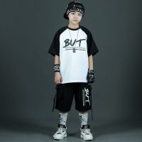 [COD] Korean version of boys summer short-sleeved suit for big boys and 2023 new thin handsome