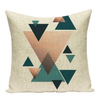 Geometric patterns cushion cover outdoor cushions Custom throw pillows moose cushion cushions decorative Dropshipping pillowcase