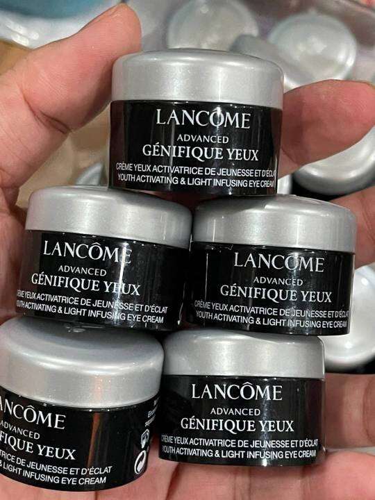 lancome-advanced-genifique-yeux-youth-activating-amp-light-infusing-eye-cream-5ml-350-ลังโคม-บำรุงรอบดวงตา-ครีมบำรุงรอบดวงตา-เนื้อสัมผัสบางเบามีความนุ่มนวล-ซึมซาบเร็ว