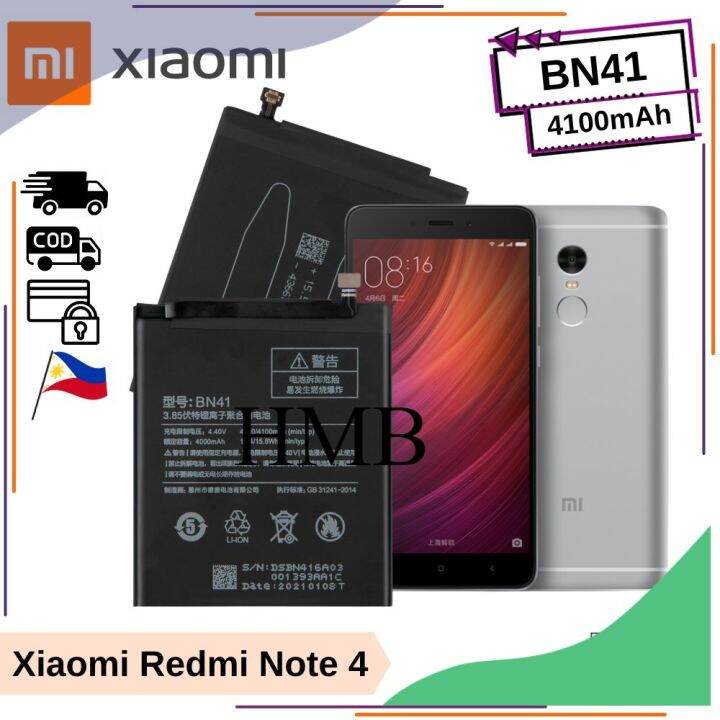 แบตเตอรี่-ใช้สำหรับเปลี่ยน-xiaomi-redmi-note-4-original-battery-model-bn41-4100mah-high-quality-แบตเตอรี่รับประกัน-6-เดือน