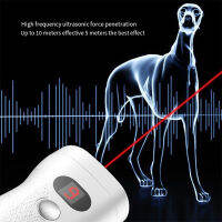 Dog Repeller Dogs Ultrasonic Anti Barking Stop Bark Training Device Trainer Double Head LED USB Recharge Flashlight Repeller