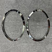 For F55 F56 F57 03-18 Chrome Left Right Front Headlights Frame Headlight Eyebrow Ring Cover Trim Replacement