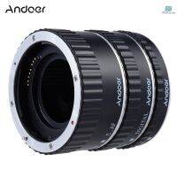 [L.W.F 2022]✖คอนเนคเตอร์ Andoer โลหะที่มีสีสัน TTL Auto Focus AF มาโครแหวนขยายสำหรับ Canon EOS EF EF-S 60D 7D 5D II 550D สีแดง