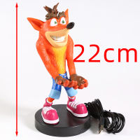 Crash Bandicoot Phone &amp; Controller Holder Model PVC Figure Collectible Figurals Toy Gift