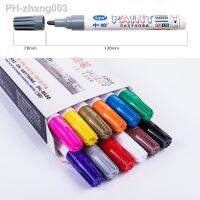 14 Color 3mm Waterproof Marker Pens Highlighter for Car Tire Electronic Toys ceramics Metal