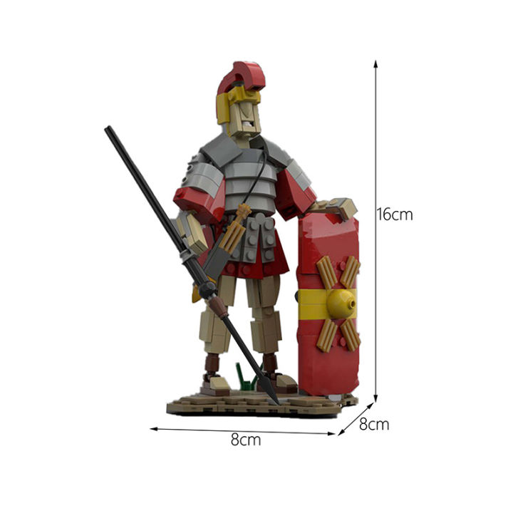 ชุด-moc50465ทหารโรมันใช้ได้กับเลโก้ตัวต่อของเล่น