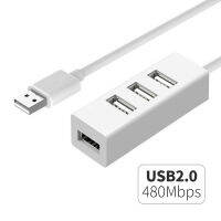 3.0คอมพิวเตอร์โน้ตบุ๊กตัวขยายอินเตอร์เฟซ USB ฮับการพิมพ์ตัวแยกหนึ่งสำหรับสี่อะลูมินัมอัลลอยการส่งผ่านด็อกต่อขยายแยกกันมีน้ำหนักเบาและพกพาได้รับประกัน10ปี