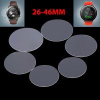 2Pack Universal Round Tempered Glass Protective Film Screen Protector Cover For Armani Moto Xiaomi Smart Watch 26-34mm 27mm 46mm Barware