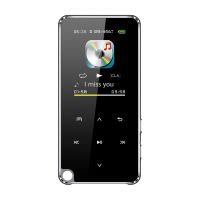 M25 BT MP3 Music Video Player 1.8in HiFi Stereo Sound MP3 MP4 Music Player Support FM Radio Recording 3.5mm Audio TF Card Input