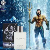 AQUAMAN Limited Edition Eau De Toilette 90ml. น้ำหอมลิขสิทธิ์แท้จากภาพยนตร์แนวซุปเปอร์ฮีโร่ชื่อดังกลิ่นหอมเย็นสปอร์ตเซ็กซี่สำหรับหนุ่มที่มาพร้อมความมั่นใจผสานความเซ็กซี่ร้อนแรงในแบบฮีโร่สุดสตรอง สินค้านำเข้าของแท้ 100%