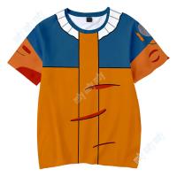 Naruto T-shirt Jersey Short Sleeve Round Neck for Adults/Teens Hokage Ninja Cosplay