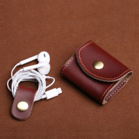 Genuine Leather Vintage Coin Purse Mini Wallet Men emale Small Coin Bag Key Earphone Pocket Bag Wallets