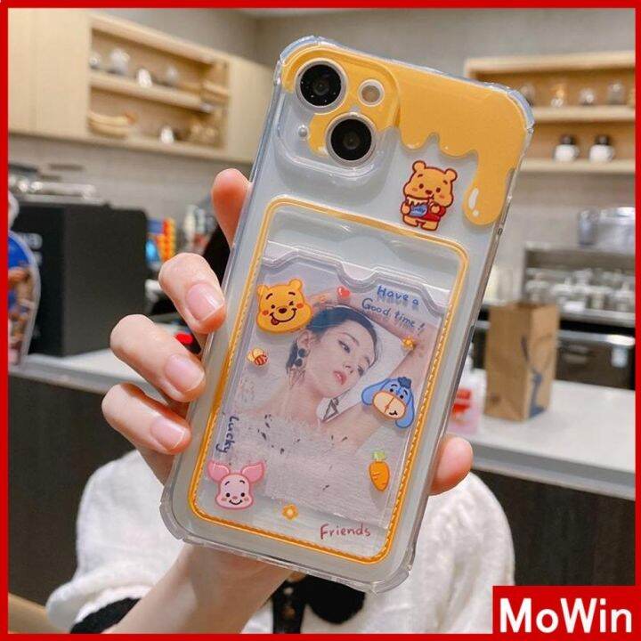 mowin-เข้ากันได้สำหรับ-เคสไอโฟน-เคสไอโฟน11-เคส-iphone-11-สำหรับ-iphone-14-pro-max-เคส-iphone-การ์ดใส่การ์ดเคสใสเคส-tpu-เคสกันกระแทกฝาครอบกล้องการ์ตูนน่ารักเข้ากันได้กับ-iphone-11-12-13-pro-max-7plus-x