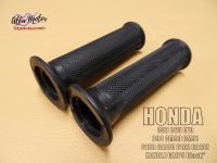 HONDA C50 C65 C70 C90 CM90 CM91 C100 CA100 C102 CA102 HANDLE GRIPS RUBBER "BLACK" #ปลอกมือ ปลอกแฮนด์ สีดำ สินค้าคุณภาพดี