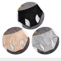 3PCS Panties For Women Incontinence Pants Menstruation Warm Cotton Underpants Leak-proof Menstrual Underwear Ladies Sexy Briefs