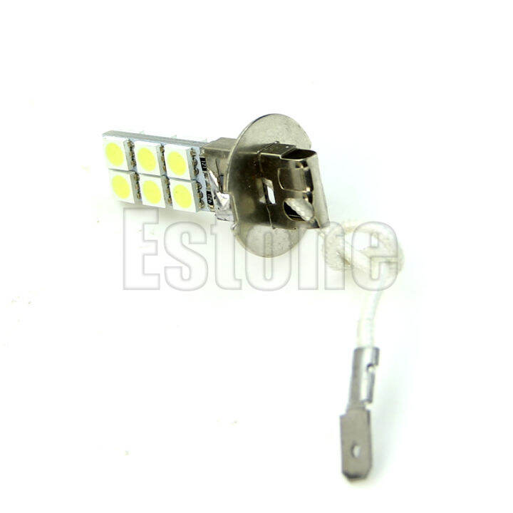 h3-12-led-5050-lampadina-testa-di-smd-12v-bianco-luminoso-della-nebbia