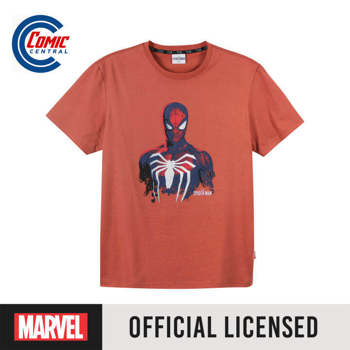 Marvel Spiderman Men Spider Verse Graphic TShirt Lazada PH