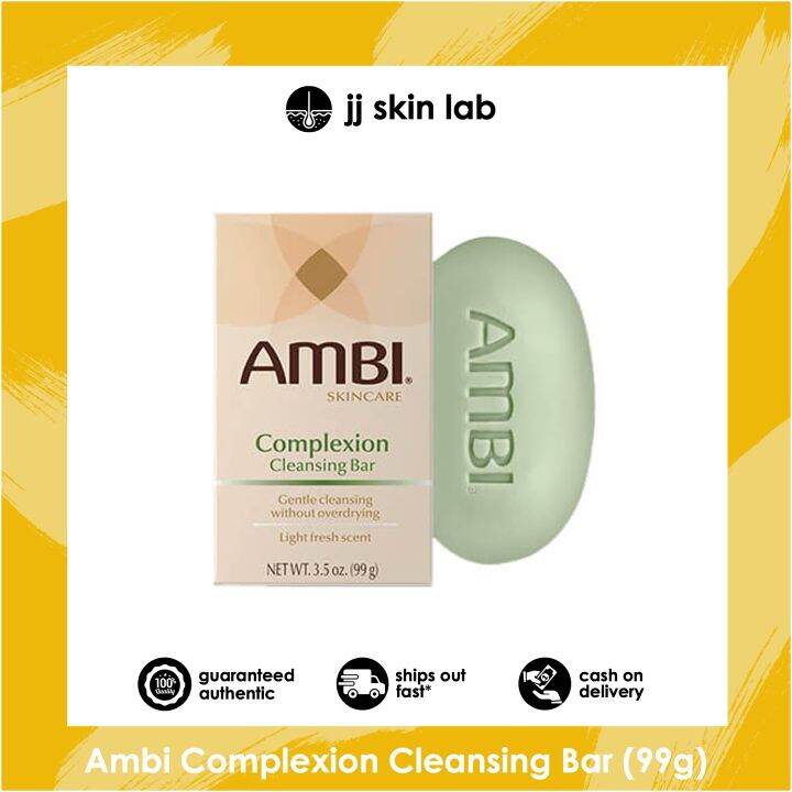 Ambi Skincare Cocoa Butter Cleansing Bar, Complexion, Black Soap with