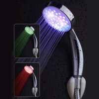 RC-9816หัวฝักบัวไฟ LED อัตโนมัติ7สีแสนโรแมนติกสำหรับใช้ในห้องน้ำเอลลิสเลติ